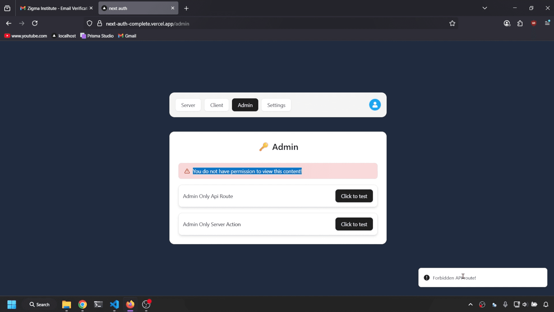 Advanced Authentication System