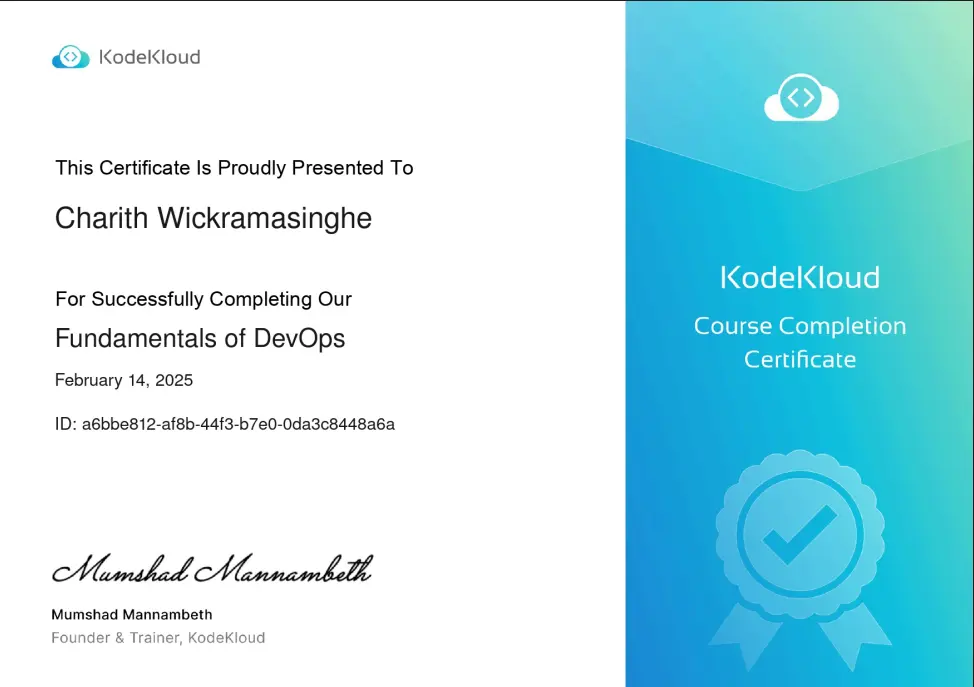Fundamentals of DevOps